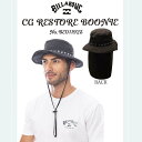 2024年3月中旬～4月中旬出荷 予約商品 24SS BILLABONG ビラボン サーフハット CG RESTORE BOONIE 帽子 HAT 紐付き 収納可能 取り外し 日よけ サーフィン マリンスポーツ メンズ ユニセックス 2024年春夏 品番 BE011925 日本正規品