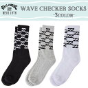 BILLABONG 靴下 WAVE CHECKER SOCKS 波が連想されるウェーブソックス。 スニーカーに合わすと良いアイテム。 ■ 商品詳細 ■ 【品番】BE011976 ■素材： コットンポリエステル ■カラー： BLK(ブラック) GRH(グレー) WHT(ホワイト) ■サイズ： F ※クレジットカード/銀行振り込みなど、15時までに決済完了の場合は即日発送！(※15時以降の決済確認は翌日以降ご入金確認後の発送） 速達メール便(通常エリア翌日お届け)200円ですが、代金引換決済やその他の場合は当店通常送料が別途加算されます！ ◇◆メール便(200円)をご希望の場合◆◇ ※メール便はポスト投函となりますので、補償がありません。 また、日時指定・代金引換決済はご利用いただけませんので予めご了承くださいませ。 オーシャン スポーツメール便【ロケット便】 代引き決済はご利用頂けません。※代金引換え決済をご希望の場合は、小型宅配便等に対応の商品ページにてご注文下さい。 ○デザイン等、予告なしに変更となる場合があります。ご了承ください。 ○掲載商品の色は、できる限り現品と同じになるよう努めておりますが、ご使用のパソコン環境により多少色合いが異なる場合がございます。著しい色の相違は御座いませんのでご安心ください。 〇商品ページに記載のカラー表記ですが、カタログやJANコード作成時などにメーカーで割り当てたカラー表示となり実際の商品と色味が異なる場合がございますが予めご了承下さい。 〇また柄物商品の場合などは、商品により柄の位置や入り方に個体差が生じてしまいます。商品ページの写真とイメージが異なる場合がございますが予めご了承下さい。 ○お急ぎのお客様は、ご確認していただく事をお勧め致します。 ※コチラの商品はメール便（ネコポス）での発送となります。 メール便の配送はポスト投函でのお届けとなります。 手渡しでの配達や日時指定、代引きでのお支払等をご希望の場合は『小型宅配便対応』の商品ページにてご注文頂きますようにお願い致します。 メーカー希望小売価格はメーカーサイトに基づいて掲載しています