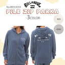 楽天オーシャン スポーツ24 SS BILLABONG ビラボン パーカー PILE ZIP PARKA パイル ジップ フード ポケット タオル生地 サーフィン マリンスポーツ レディース 2024年春夏 品番 BE013034 日本正規品