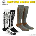 24/25 VOLCOM ボルコム 靴下 HEAVY OVER THE CALF SOCK ソックス スキー スノボ スノー ウインタースポーツ レディース メ...