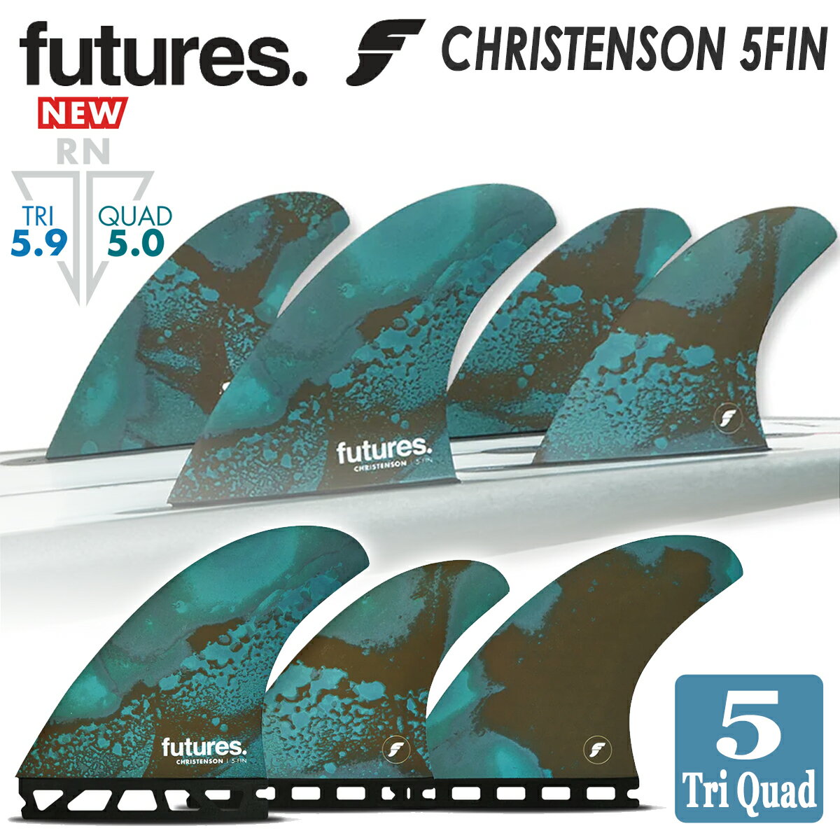 24 futures. ե塼㡼 ե CHRISTENSON 5FIN ꥹƥ󥽥 ͥ㡼 M Tri Quad ȥ饤å 5ܥå 5ե ե եܡ Chris Christenson 