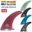 【5/9〜5/15エントリーでP10倍】FINS UNLIMITED フィンズ アンリミテッド ロングボード フィン Joel Tuder Diamond 9....