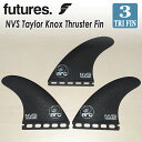 【12/19〜12/25エントリーでP10倍】NVS フィン トライフィン スラスター テイラー・ノックス Taylor Knox Thruster Fin フ...