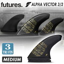 【5/9〜5/15エントリーでP10倍】24 futures. フューチャー フィン ALPHA VECTOR 3/2 MEDIUM アルファ ベクター Mサイ...