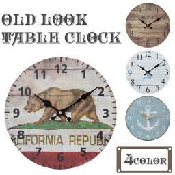 雑貨 インテリア 時計 OLDLOOK TABLE CLOCK オールドルック テーブルクロック 置物 アメリカ ビンテージ 装飾 サーフィン アウトドア プレゼント ギフト 日本正規品