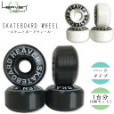 HEAVEN ヘブン スケボーウィール SKATEBOARD WHEEL スケ—トボードウィール ハードタイプ 1台分 4個セット 100A ブラン...