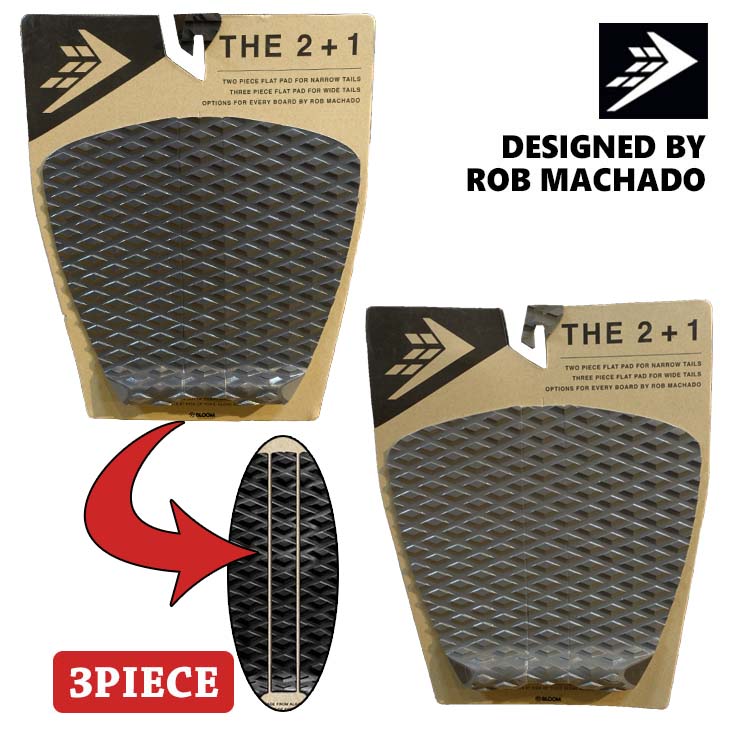 FIREWIRE ファイヤーワイヤー DESIGNED BY ROB MACHADO デザイン バイ ロブマチャド デッキパッド The 2 1 3ピース 2ピース トラクションパッド デッキパッチ 日本正規品