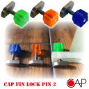 CAP キャップ フィンロックピン 2 CAP FIN LOCK PIN 2 ロングボードフィン固定ボルト BOX ボルト ロングボード スクリュー いもねじ ネジ シングルボックス シングルBOX フィン 固定用 日本正規品