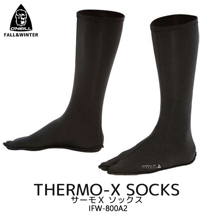 23-24 O'NEILL オニール サーモXソックス 先割れタイプ インナーソックス 冬用 ウィンターモデル THERMO-X SOCKS 2023年/2024年 品番 IFW-800A2 日本正規品