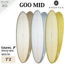 【9/19〜9/23エントリーでP10倍】25 ESSENCE BOARD エッセンス サーフボード 板 グー ミッド ミッドレングス フューチャー GOO M...