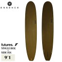【9/4~9/10エントリーでP10倍】ESSENCE BOARD エッセンス サーフボード 板 フューチャー EPS FUTURE 9’1 ロングボード サーフィン マリンスポーツ 2025年 日本正規品