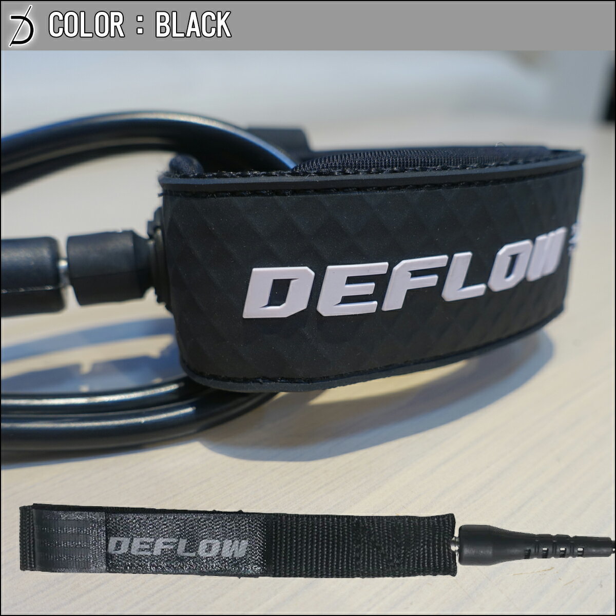 ��3/20��3/25����ȥ꡼��P10�ܡ�DEFLOW �ǥե��� �꡼���女���� 6ft REGULAR 7mm �ץ�ߥ���ƥ��Υ����� �쥮��顼 �ѥ������ ��å��女���� �����եܡ��� �����ե��� PREMIUM TECHNOLOGY LEASH ����������
