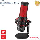 HyperX QuadCast 4P5P6AA マイク USB コンデンサー ゲーミング マイクロフォン 0196188049471 ブラック ハイパーエックス...