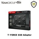 TEAM T-FORCE SSD Adaptor ブラック 2.5インチ SATA SSD アダプター 内蔵型 Solid State Drive TD090102 高耐久性 簡単設置 その1