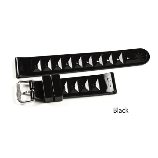 セイコープロスペック ダイバーズ などに最適 チョコレートバー ラバー ストラップ 20mm 22mm 時計ベルト