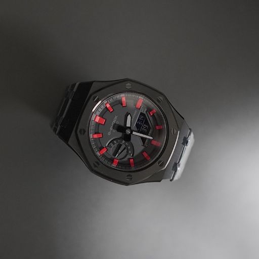 G-shock GA-2100-1A1 カスタム カシオーク オリジナル ブラック 第3世代 腕時計