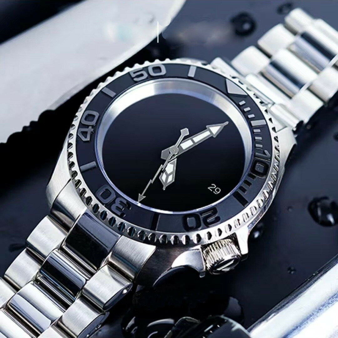 [キューアンドキュー]腕時計スタンダードA204-504メンズブラック