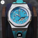 GA-2100-7A7 ティファニーブルー カスタム ステンレス ケース ラバーバンド 保証付き
