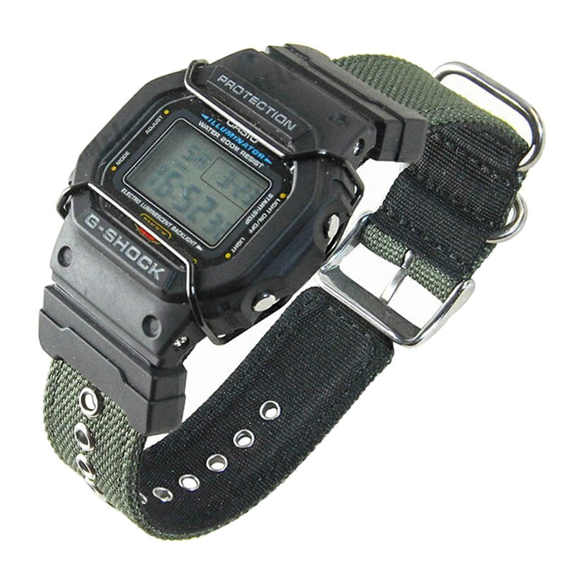 G-shock NATO 時計バンド g/gw/gb/DW-5600/6900 用 互換 ストラップ アダプター セット