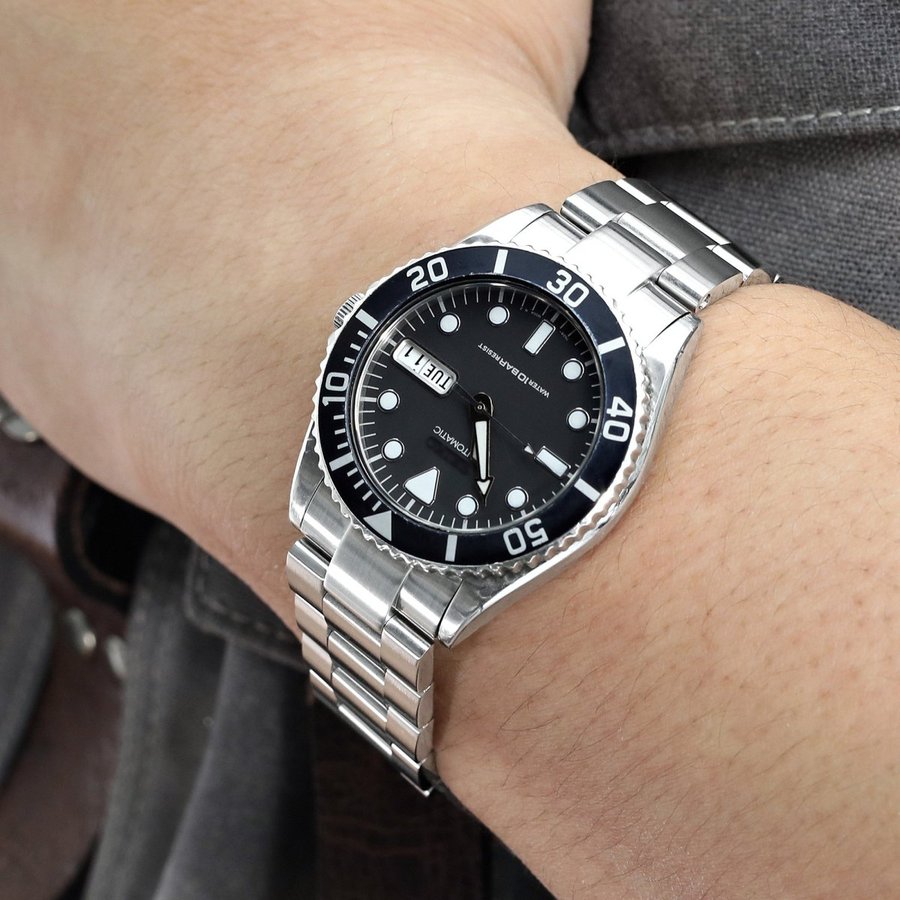 セイコー ダイバー SKX023用 20mm ステンレス Super-O Boyer Brushed Mid-size