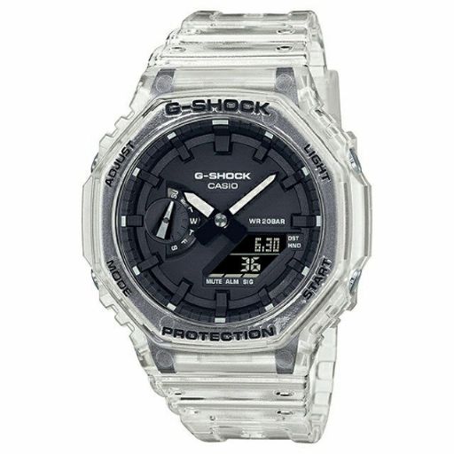 カシオ G-SHOCK 海外モデル GA-2100SKE-7A スケルトン メンズウォッチ 腕時計 カシオーク CASIO