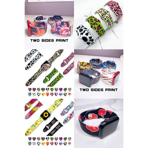 Apple watch アップルウォッチ ストラップ 3 4 5 6 7 SE 38 40 42 44mm マルチデザイン ラバーバンド