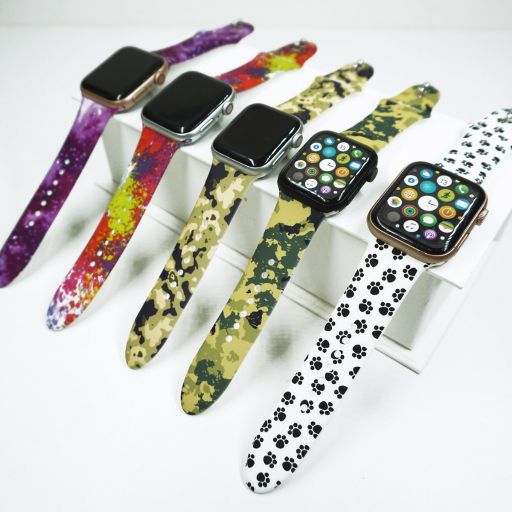Apple watch アップルウォッチ ストラップ 3 4 5 6 7 SE 38 40 42 44mm マルチデザイン ラバーバンド Apple watch アップルウォッチ ストラップ 3 4 5 6 7 SE 38 40 42 44mm マルチデザイン ラバーバンド