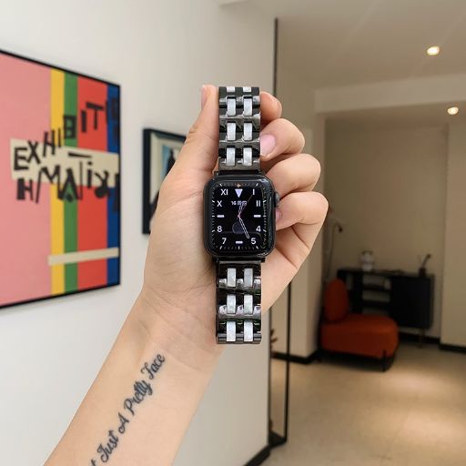 カシス 【CASSIS】IW3714用 カーフ型押し 替えバンド　皮バンド 時計バンド 時計ストラップ 幅（取付部側）20mm（尾錠側）18mm ダークブルー DARK BLUE【アウトレット】【新品】