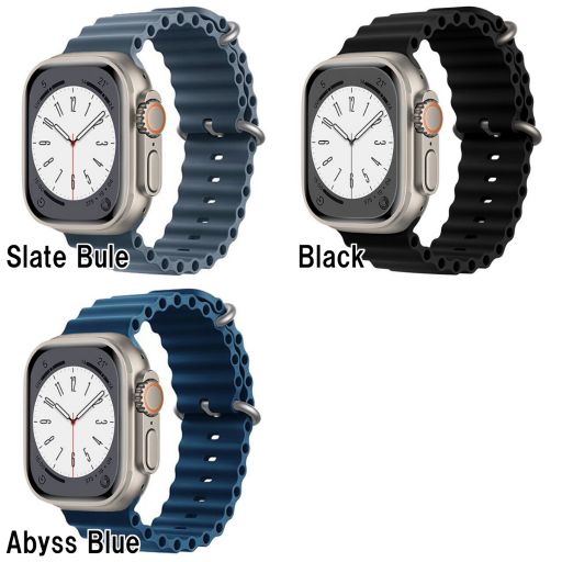 Apple watch アップルウォッチバンド ニューデザイン シリーズ5 6 7 8 最新モデル バンド 41 45mm