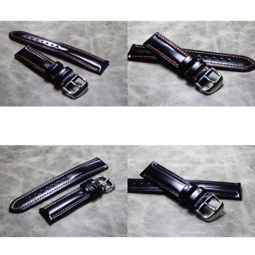 時計 レザー バンド 本革 ハンドメイド 18 19 20 21 22mm