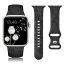 Apple Watch アップルウォッチ ラバーバンド 8 7 6 5 3 se レディース向け フラワー柄デザイン 38 40 41 42 44 45 49mm(2)