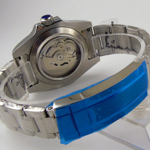 メンズ 時計  サファイアガラス NH35 セイコームーブ 40MM ステンレスバンド  最大2年保証