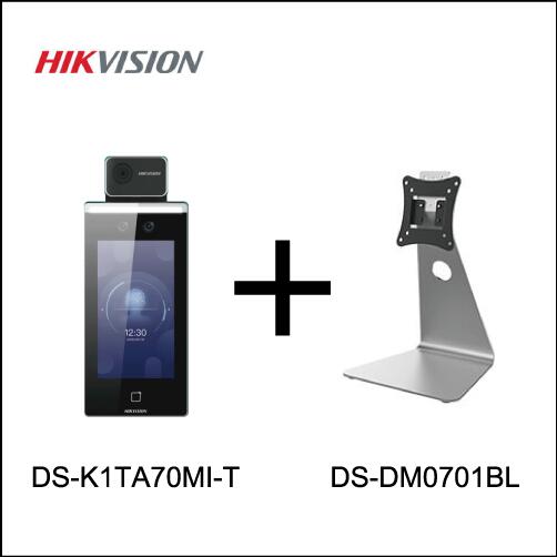 【全国送料無料】【現品2台セット限り】【卓上スタンド込み】タブレット型サーマルカメラ HIKVISION製体表面温測定 コロナ対策 非接触 体表面温測定 カメラ 感染症一次対策 DS-K1TA70MI-T 日本語マニュアル付き