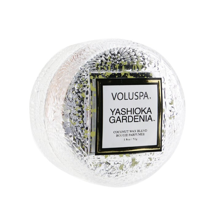 【月間優良ショップ】 ボルスパ Voluspa Macaron Candle - Yashioka Gardenia 51g/1.8oz【海外通販】