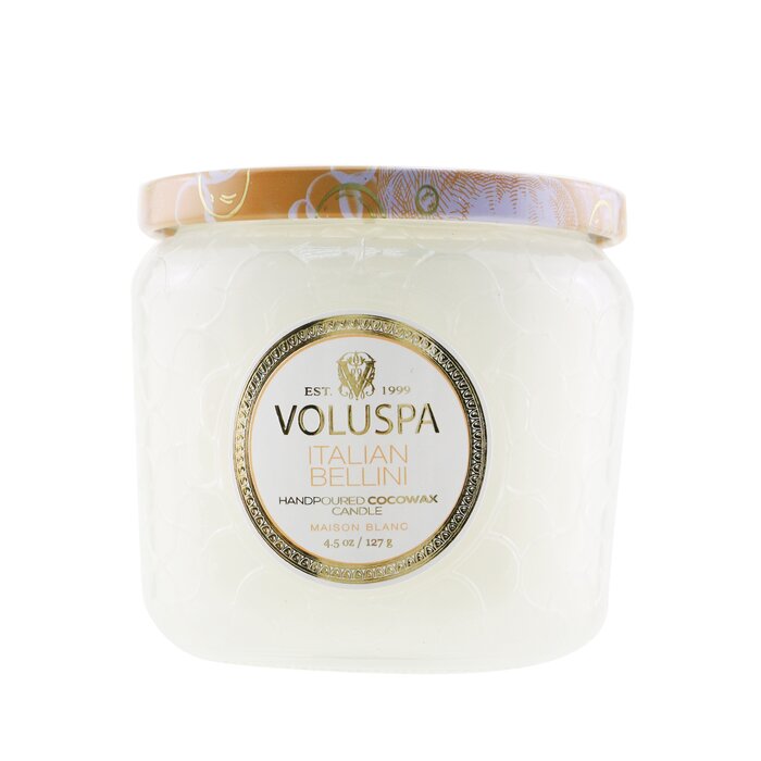 【月間優良ショップ】 ボルスパ Voluspa Petite Jar Candle - Italian Bellini 127g/4.5oz【海外通販】