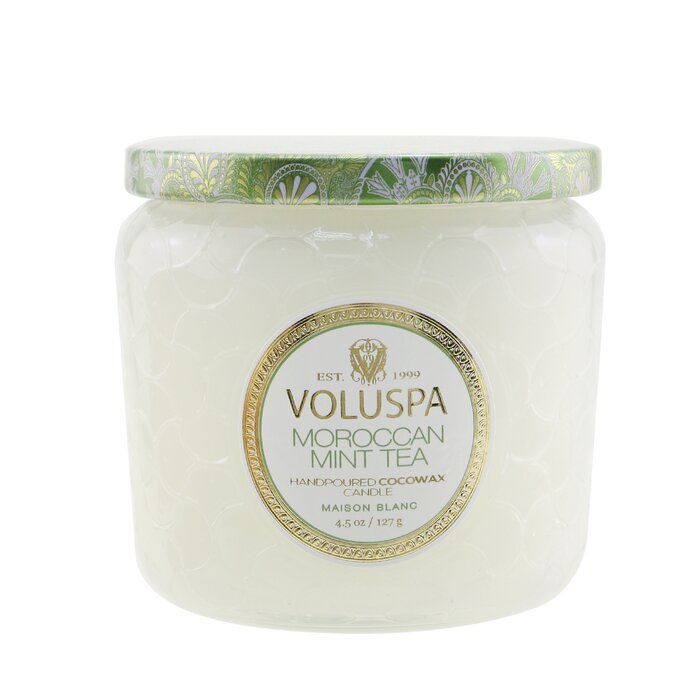 【月間優良ショップ】 ボルスパ Voluspa Petite Jar Candle - Moroccan Mint Tea 127g/4.5oz【海外通販】