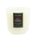 【月間優良ショップ】 ボルスパ Voluspa Petite Pedestal Candle - Spiced Goji Tarocco Orange 72g/2.5oz【海外通販】