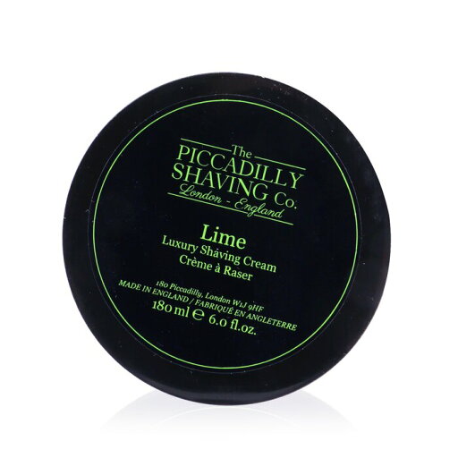 【月間優良ショップ】 The Piccadilly Shaving Co. Lime Luxury Shaving Cream 180g/6oz【海外通販】 【月間優良ショップ】 The Piccadilly Shaving Co. Lime Luxury Shaving Cream 180g/6oz【海外通販】