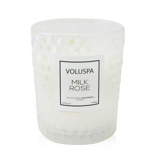 【月間優良ショップ】 ボルスパ Voluspa Classic Candle - Milk Rose 184g/6.5oz【海外通販】 【月間優良ショップ】 ボルスパ Voluspa Classic Candle - Milk Rose 184g/6.5oz【海外通販】