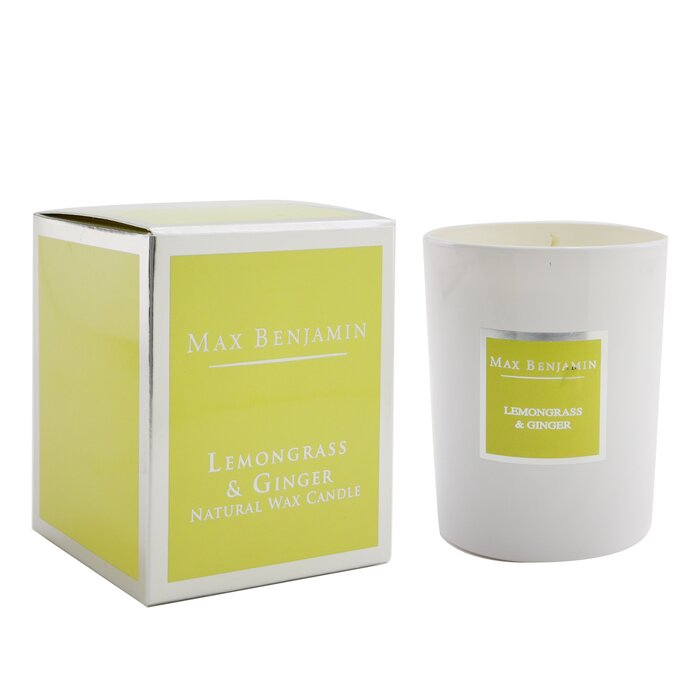 Max Benjamin Candle - Lemongrass & Ginger 190g/6.5oz【海外通販】 2