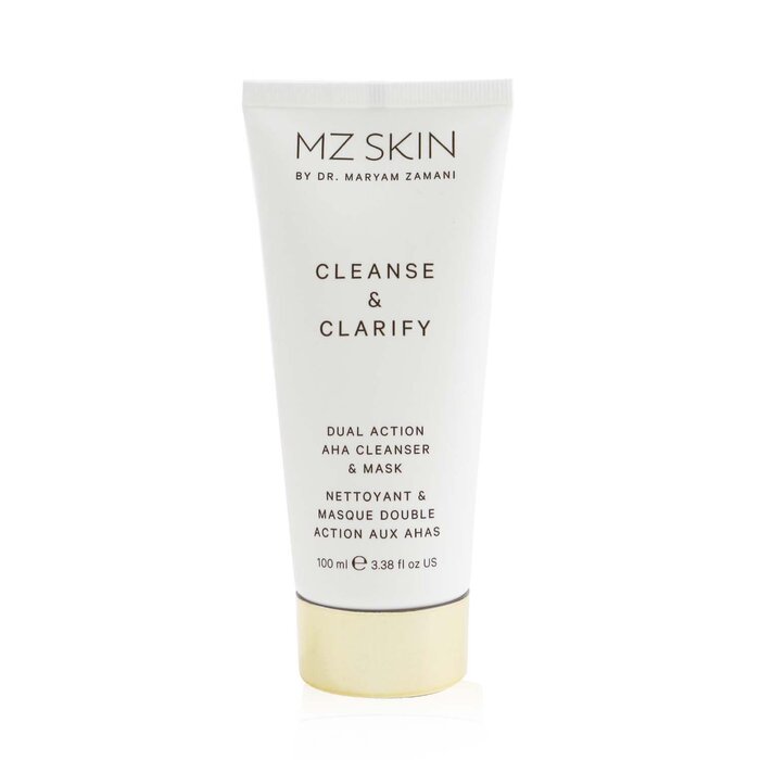 【月間優良ショップ】 MZ Skin Cleanse & Clarify Dual Action AHA Cleanser & Mask 100ml/3.38oz【海外通販】 1