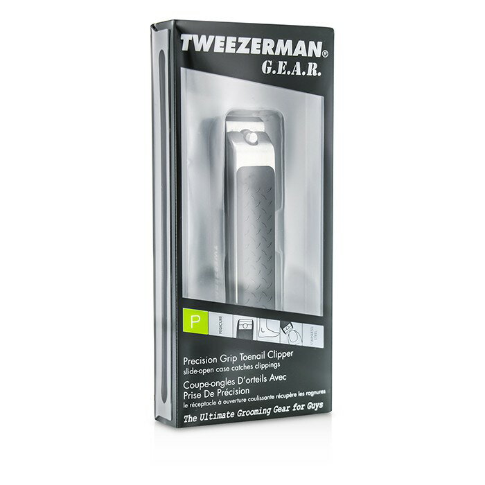 ネイルケアグッズ（2000円程度） 【月間優良ショップ】ツィーザーマン Tweezerman プレジショングリップ トウネイル クリッパー 1pc【海外通販】