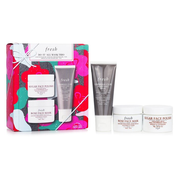 フレッシュ Fresh Do It All Face Mask Trio Set 3pcs【海外通販】