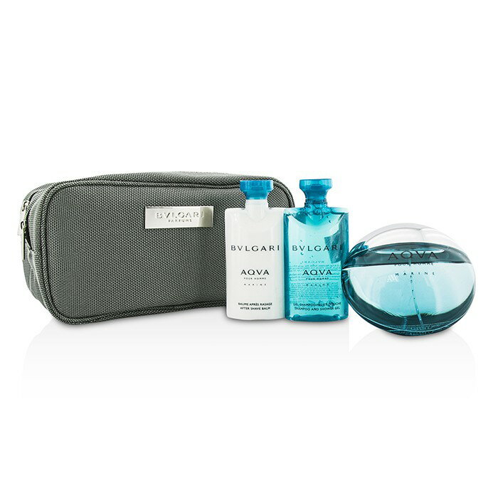 ブルガリ Bvlgari アクア プールオム マリン コフレ: EDT SP 100ml/3.4oz ...