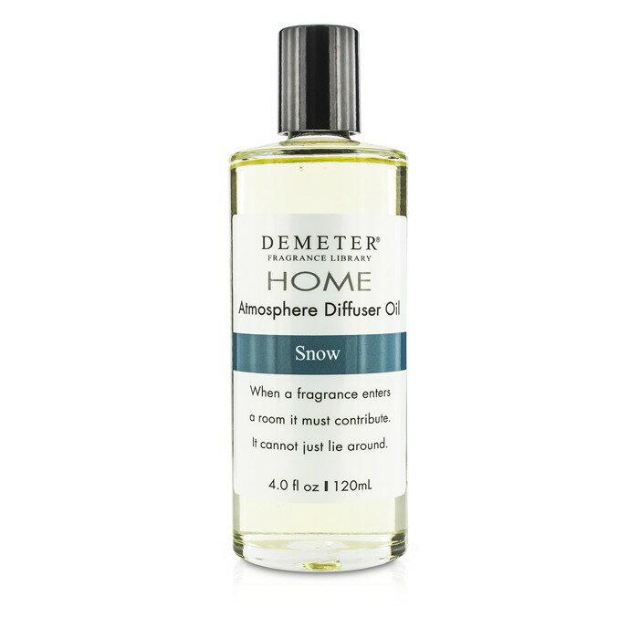 yԗDǃVbvz fB[^[ Demeter Atmosphere Diffuser Oil - Snow 120ml/4ozyCOʔ́z