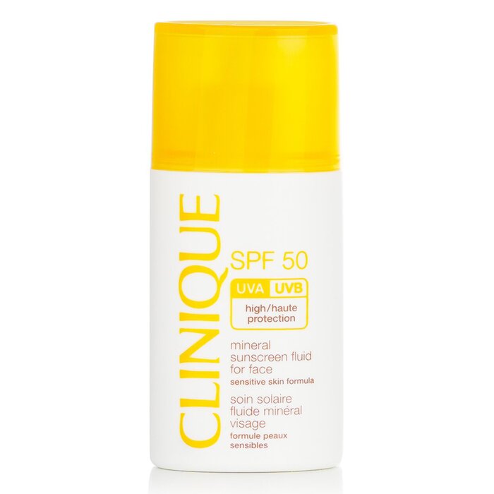 【月間優良ショップ】 クリニーク Clinique ミネラル サンスクリーン フルイド For フェイス SPF 50 - センシティブ スキン フォーミュラ 30ml/1oz【海外通販】