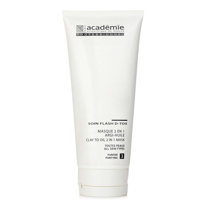 yԗDǃVbvzAJf~[ Academie Clay To Oil 2 in 1 Mask (For ALL Skin Types) 200ml/6.7ozyCOʔ́z