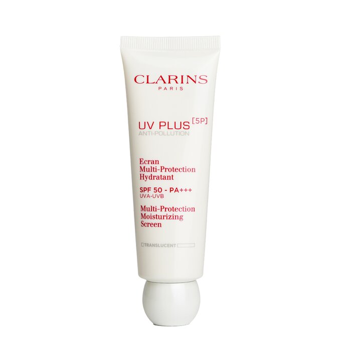  クラランス Clarins UVプラス  アンチポリューション マルチプロテクション モイスチャライジング スクリーン SPF50 - トランスルーセント 50ml/1.6oz