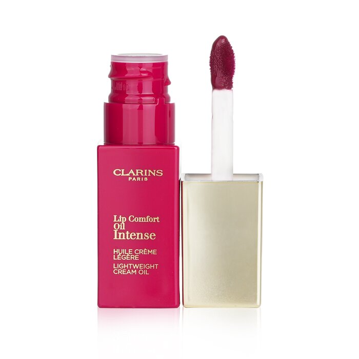 【月間優良ショップ】 クラランス Clarins リップ コンフォート オイルインテンス - # 05 Intense Pink 7ml/0.2oz【海外通販】