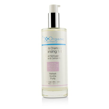 【月間優良ショップ】 オーガニックファーマシー The Organic Pharmacy Rose & Chamomile Cleansing Milk - For Sensitive Skin (Exp. Date 10/2022) 100ml/3.3oz【海外通販】